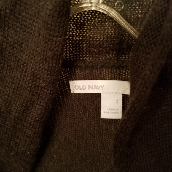 Old Navy Black Tie Sweater - Picture 2 of 3